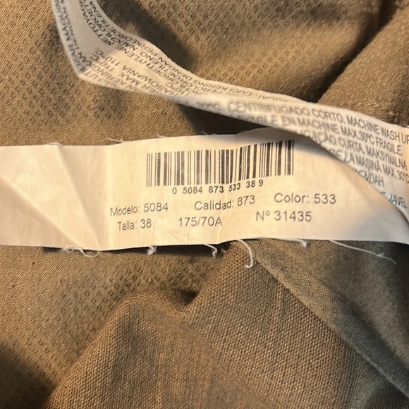 Massimo Dutti Brown Crop Pants 30 - Picture 9 of 10